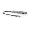 USB-hub 4 portar | USB-C 3.2 till 2xA och 2xC | Nedis K120200088 - 2