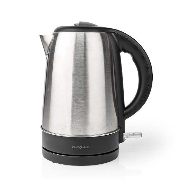 Nedis Vattenkokare 1,7L | Nedis | rostfritt stål aluminium-svart KAWK340EAL K170108159 - 1