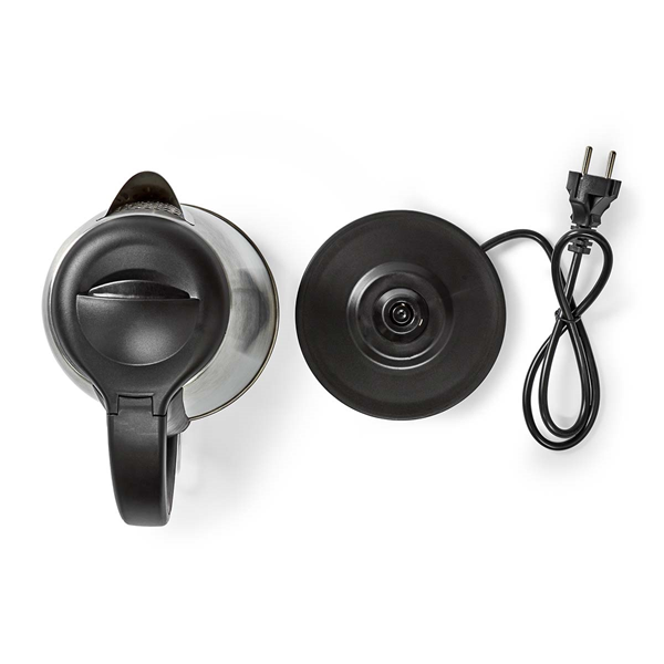 Nedis Vattenkokare 1,7L | Nedis | rostfritt stål aluminium-svart KAWK340EAL K170108159 - 5