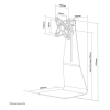 Neomounts Monitorarm för 1 monitor | Neomounts by NewStar | svart stående FPMA-D850BLACK 200305 - 3