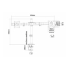 Neomounts Monitorarm för 2 monitorer | Neomounts by NewStar | svart (tvärstång) FPMA-DCB100DBLACK 200306 - 3