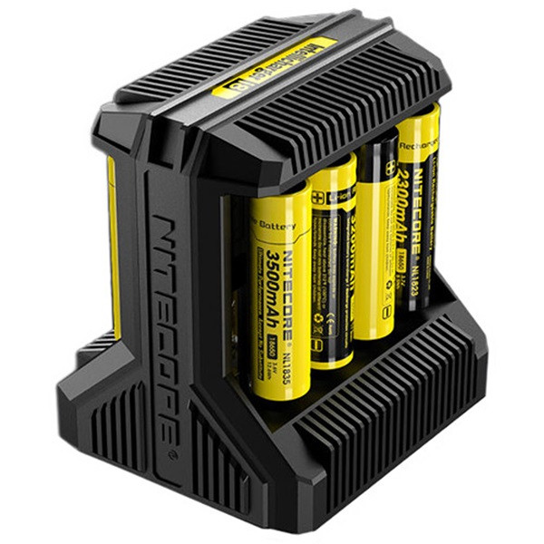 Nitecore Intellicharger i8 batteriladdare 10340 10350 10440 10500 12340 ANB01027 - 2