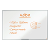 > Whiteboard 150 x 100cm magnetlackerat stål | Nobo Essence [PALLFRAKT] 427001 - 1
