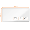 > Whiteboard 200 x 100cm magnetlackerat stål | Nobo Premium Plus [PALLFRAKT] 427007 - 2