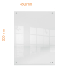 [] Whiteboard mini 60 x 45cm akryl | Nobo Basic 247478 - 2