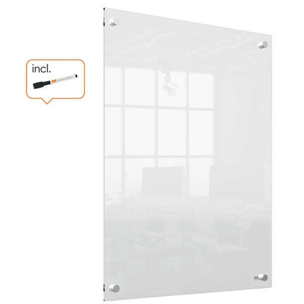 [] Whiteboard mini 60 x 45cm akryl | Nobo Basic 247478 - 4