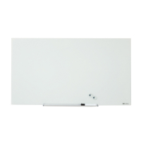 Glastavla 126 x 71,1cm magnetisk vit | Nobo Diamond Widescreen 247329