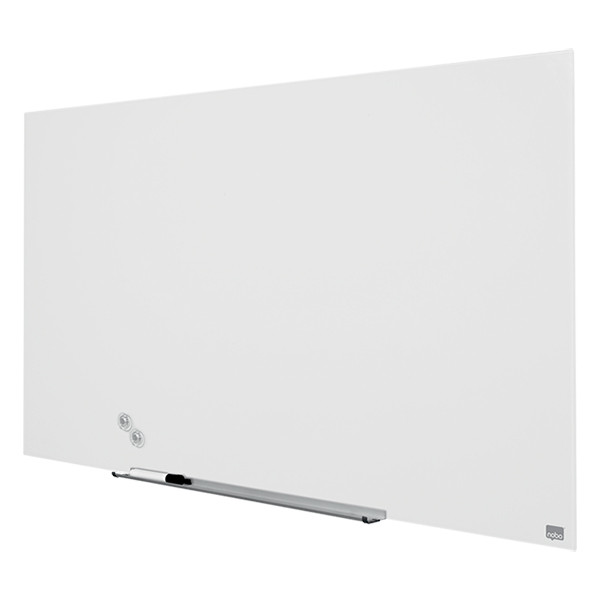 Glastavla 126 x 71,1cm magnetisk vit | Nobo Diamond Widescreen 247329 - 3