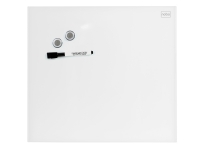 Glastavla 30 x 30cm magnetisk vit | Nobo Diamond 247154