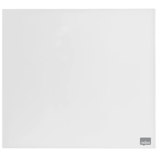 Glastavla 30 x 30cm magnetisk vit | Nobo Diamond 247154 - 3