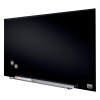 Glastavla 67,7 x 38,1cm magnetisk svart | Nobo Diamond Widescreen 247320 - 3