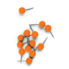 Häftstift orange | Nobo | 100st SE001401 - 2