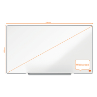 Nobo Impression Pro Widescreen whiteboard magnetlackerat stål 71x40cm 1915253 247396