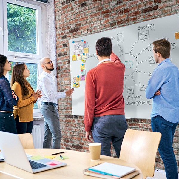 Nobo Impression Pro whiteboard magnetisk emalj 150x100cm 247409 - 5