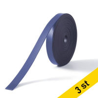Nobo Magnettejp självhäftande (skrivbar) 5mm x 2m | Nobo blå 3st  247499