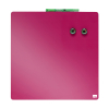 Nobo Quartet whiteboard magnetisk rosa 36 x 36cm 1903803 208160