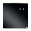 Nobo Quartet whiteboard magnetisk svart 36 x 36cm 1903774 208161