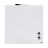 Nobo Quartet whiteboard magnetisk vit 36 x 36cm 1903802 208162