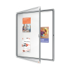 Skyltskåp låsbar 12x A4 | utomhus | Nobo Premium Plus 247488 - 4