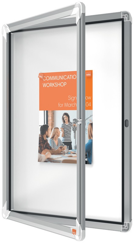 Skyltskåp utomhus 4x A4 | Nobo Premium Plus | metall 247484 - 5