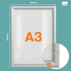 Snäppram A3 | Nobo Essence | aluminium SE001410 - 1