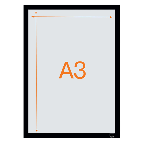 Snäppram A3 magnetisk | Nobo | 2st SE001409 - 2