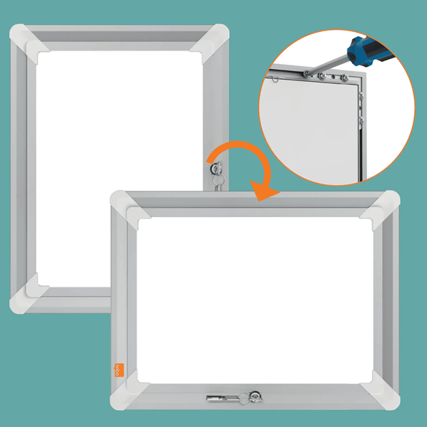 Snäppram A4 låsbar | Nobo Premium Plus SE001415 - 2
