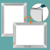 Snäppram A4 låsbar | Nobo Premium Plus SE001415 - 2
