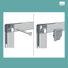 Whiteboard 120 x 120cm magnetlackerat stål | Nobo Essence [PALLFRAKT] SE001407 - 3