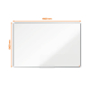 Whiteboard 150 x 100cm magnetisk emalj | Nobo Premium Plus [PALLFRAKT] 247558 - 2