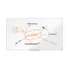 Nobo Whiteboard 188 x 106cm magnetlackerat emalj | Nobo Impression Pro 1915252 247405 - 5