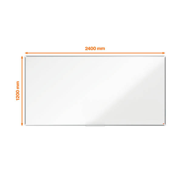Whiteboard 240 x 120cm magnetisk emalj | Nobo Premium Plus [PALLFRAKT] 247561 - 2