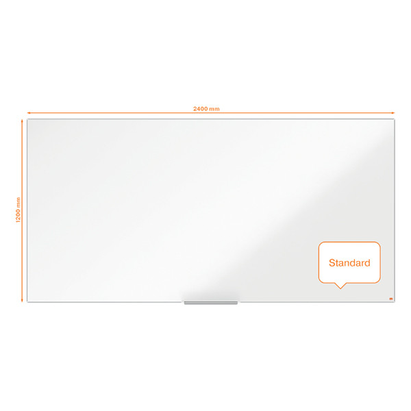 Nobo Whiteboard 240 x 120cm magnetlackerat stål | Nobo Impression Pro 1915408 247395 - 1