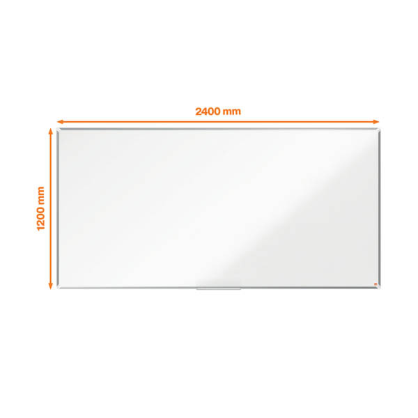 Whiteboard 240 x 120cm magnetlackerat stål | Nobo Premium Plus 247553 - 2