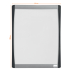 Nobo Whiteboard 28 x 21.5cm med böjd ram | Nobo 1903778 208168 - 2