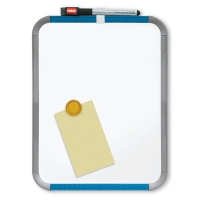 Nobo Whiteboard 28 x 22cm magnetlackerat stål | Nobo slimline QB05142ASTD 247140