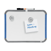 Nobo Whiteboard 28 x 22cm magnetlackerat stål | Nobo slimline QB05142ASTD 247140 - 2