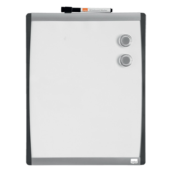 Nobo Whiteboard 35.5 x 28cm med böjd ram | Nobo 1903779 208169 - 1