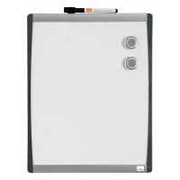 Nobo Whiteboard 35.5 x 28cm med böjd ram | Nobo 1903779 208169