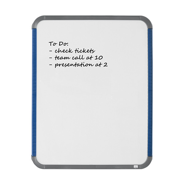 Nobo Whiteboard 36 x 28cm magnetlackerat stål | Nobo slimline QB05442ASTD 247142 - 2