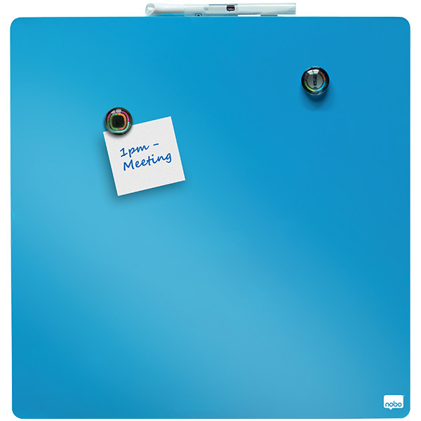 Nobo Whiteboard 36 x 36cm magnetisk | Nobo Quartet | blå 1903873 208163 - 3