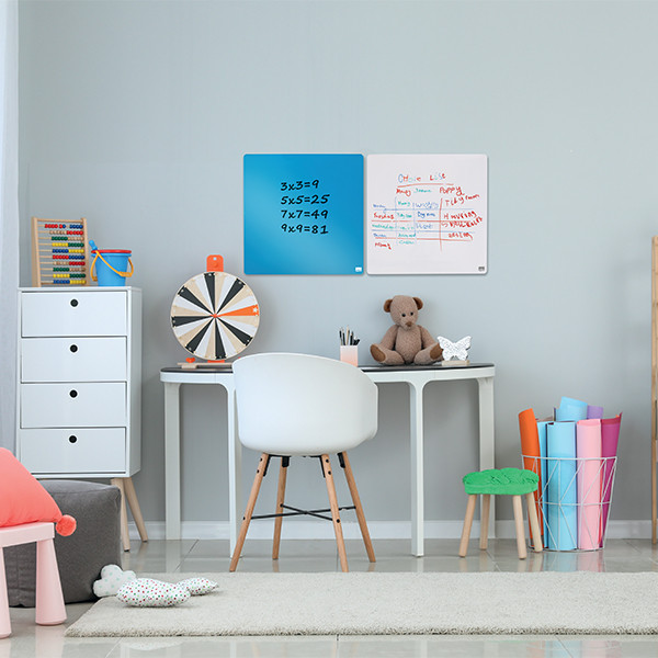 Nobo Whiteboard 36 x 36cm magnetisk | Nobo Quartet | blå 1903873 208163 - 4