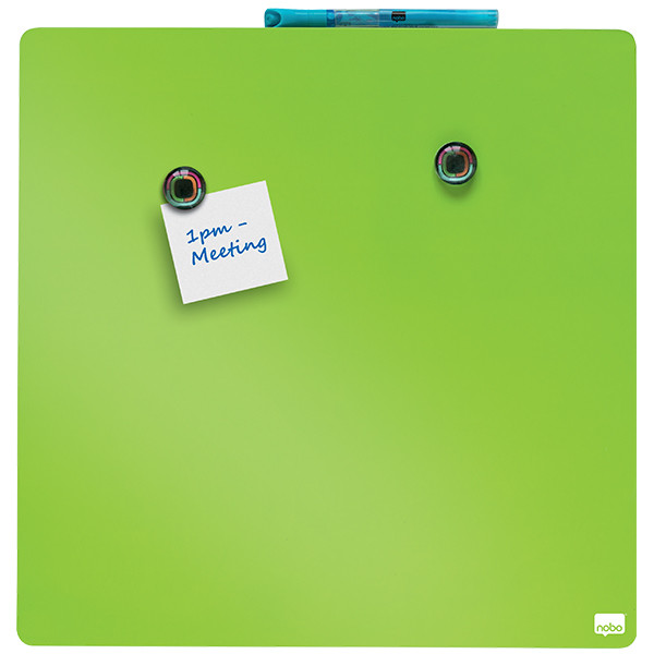Nobo Whiteboard 36 x 36cm magnetisk  | Nobo Quartet | grön 1903773 208159 - 3