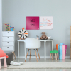 Nobo Whiteboard 36 x 36cm magnetisk | Nobo Quartet | rosa 1903803 208160 - 4