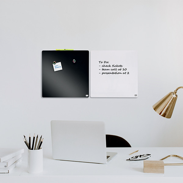 Nobo Whiteboard 36 x 36cm magnetisk | Nobo Quartet | vit 1903802 208162 - 4