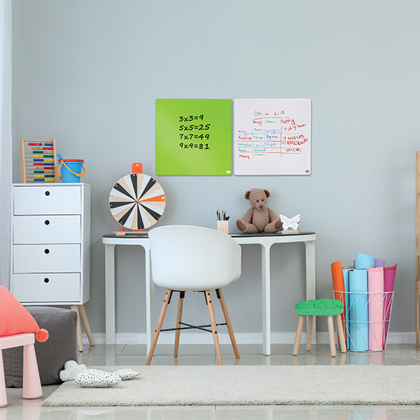Nobo Whiteboard 36 x 36cm magnetisk | Nobo Quartet | vit 1903802 208162 - 5