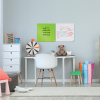 Nobo Whiteboard 36 x 36cm magnetisk | Nobo Quartet | vit 1903802 208162 - 5