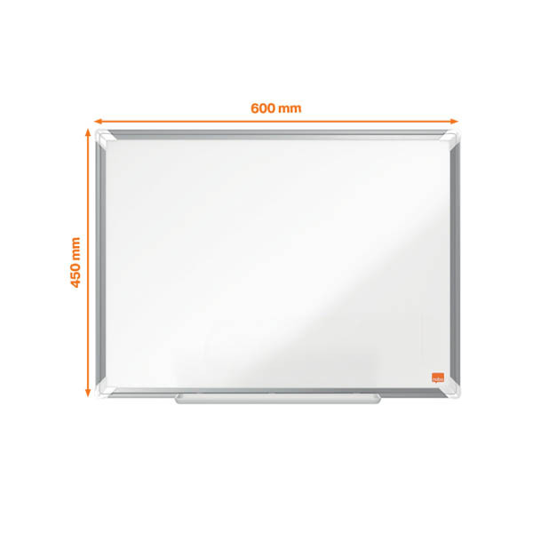 Whiteboard 60 x 45cm magnetisk emalj | Nobo Premium Plus 247563 - 2