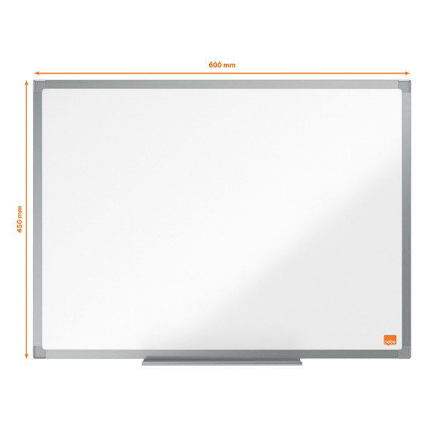 Whiteboard 60 x 45cm magnetlackerat stål | Nobo Essence 247533 - 2