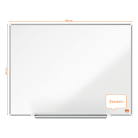 Nobo Whiteboard 60 x 45cm magnetlackerat stål | Nobo Impression Pro 1915401 247388